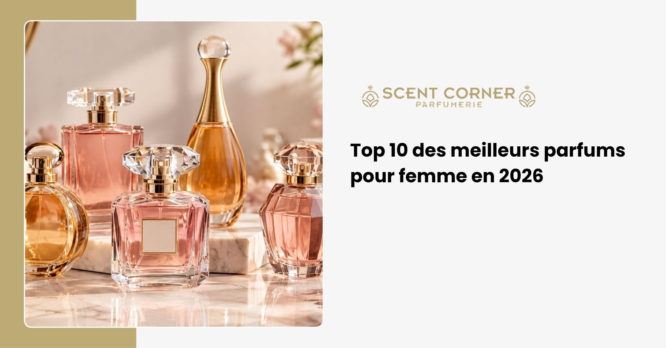 Top 10 des meilleurs parfums pour femme en 2026