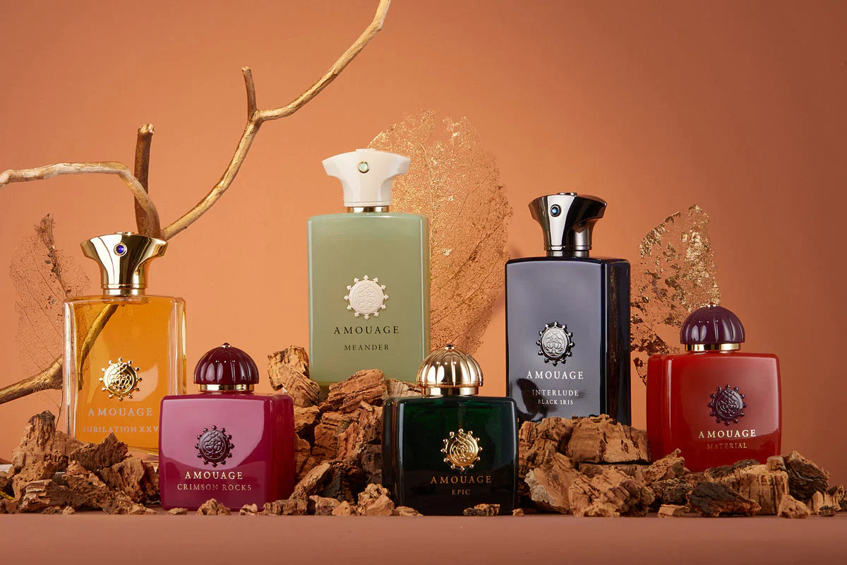 Amouage maison de parfum de niche luxe Oman fragrances orientales haut de gamme Maroc