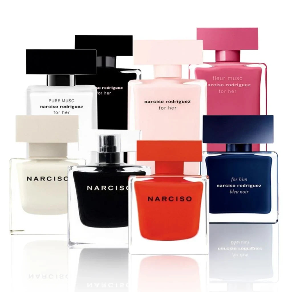 Collection de parfums Narciso Rodriguez authentiques disponibles au Maroc chez ScentCorner