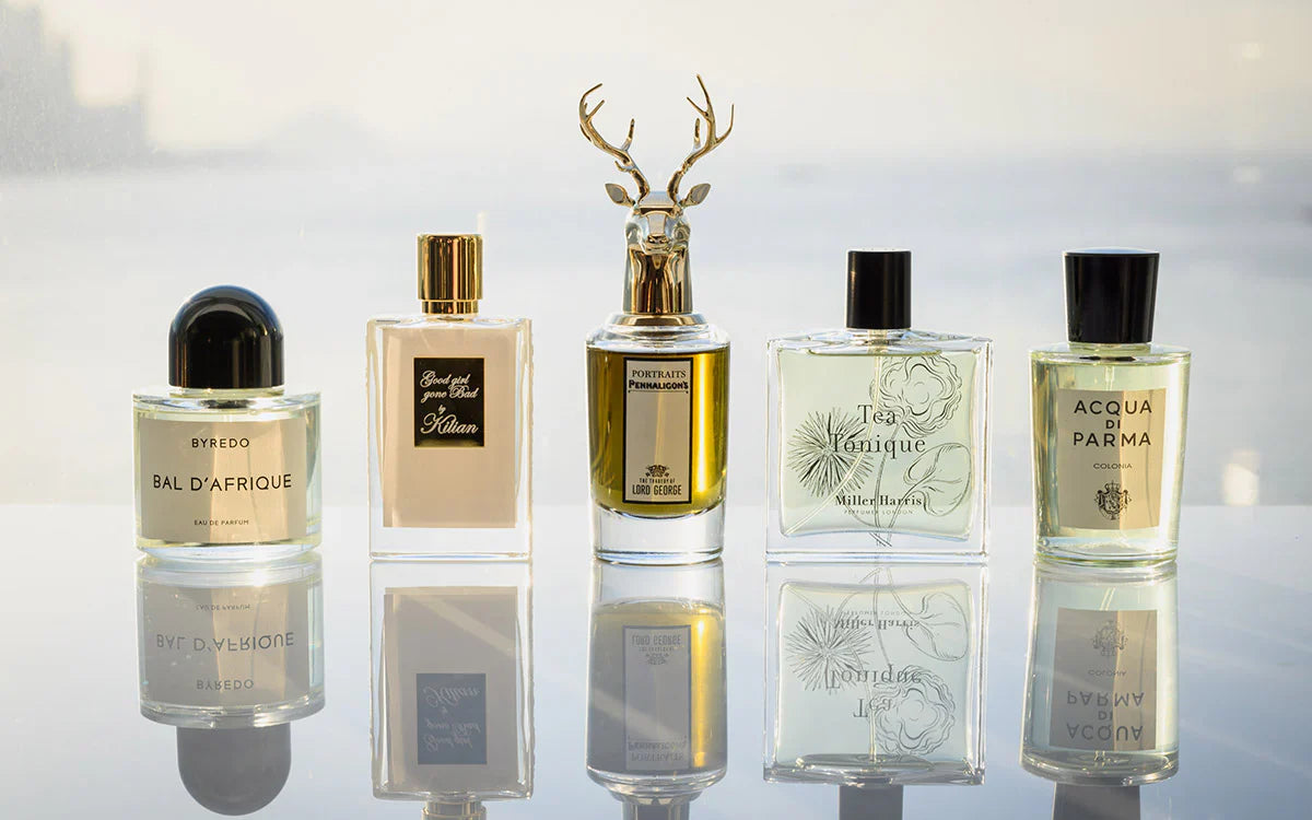 Collection de parfums de niche authentiques avec fragrances de luxe rares disponibles au Maroc