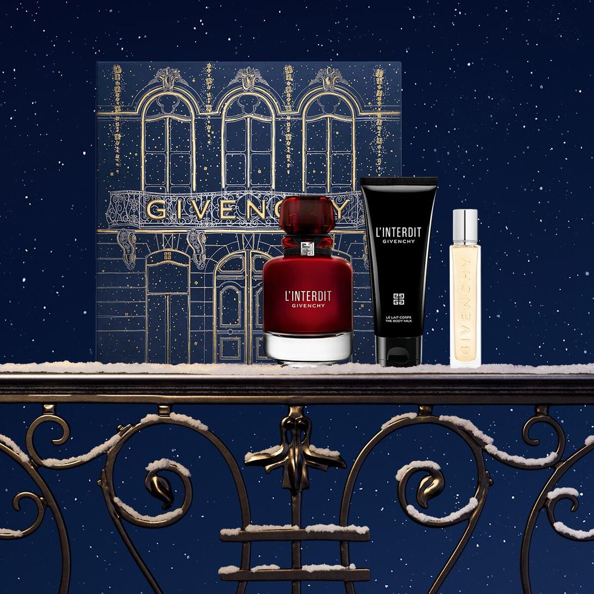 L'INTERDIT ROUGE - COFFRET CADEAU NOËL