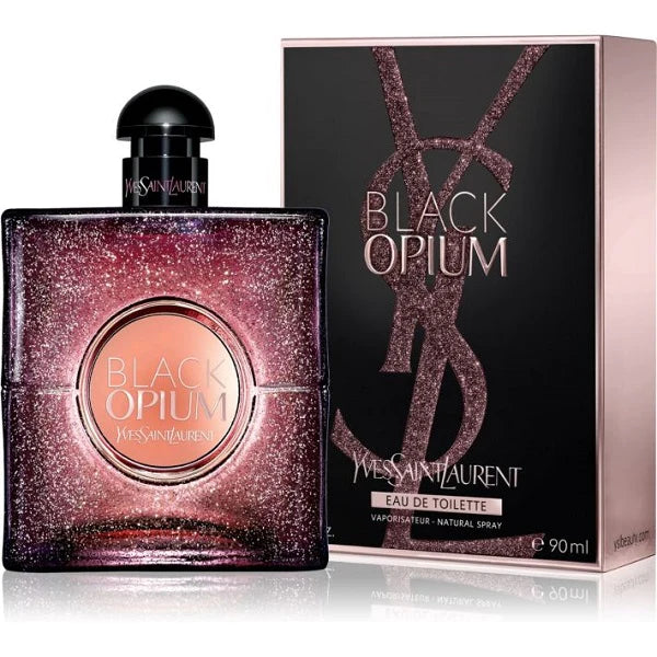 Flacon Black Opium Eau de Toilette signé Yves Saint Laurent