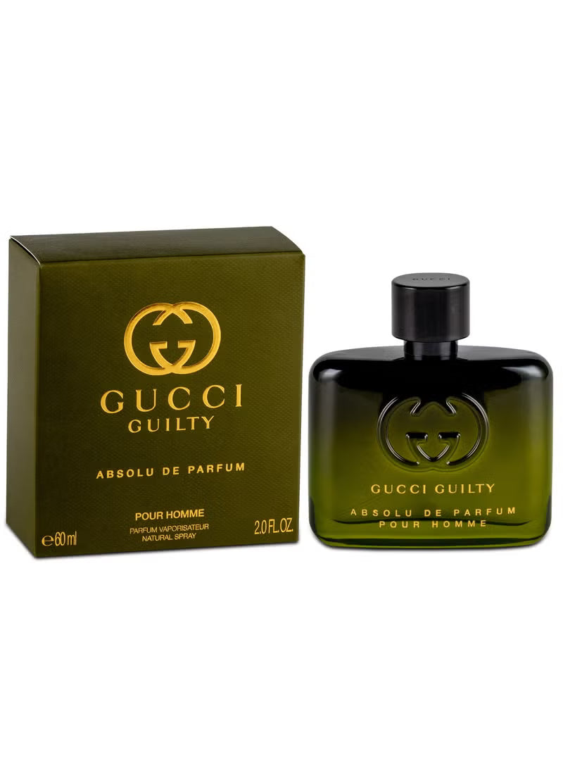 Flacon Gucci Guilty Absolute Pour Homme Eau de Parfum disponible chez Scent Corner au Maroc