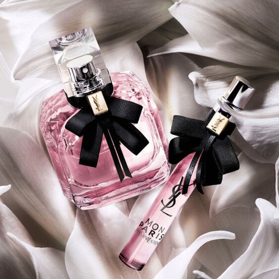 Mon Paris YSL parfum femme romantique chypré blanc sillage sensuel amour fou