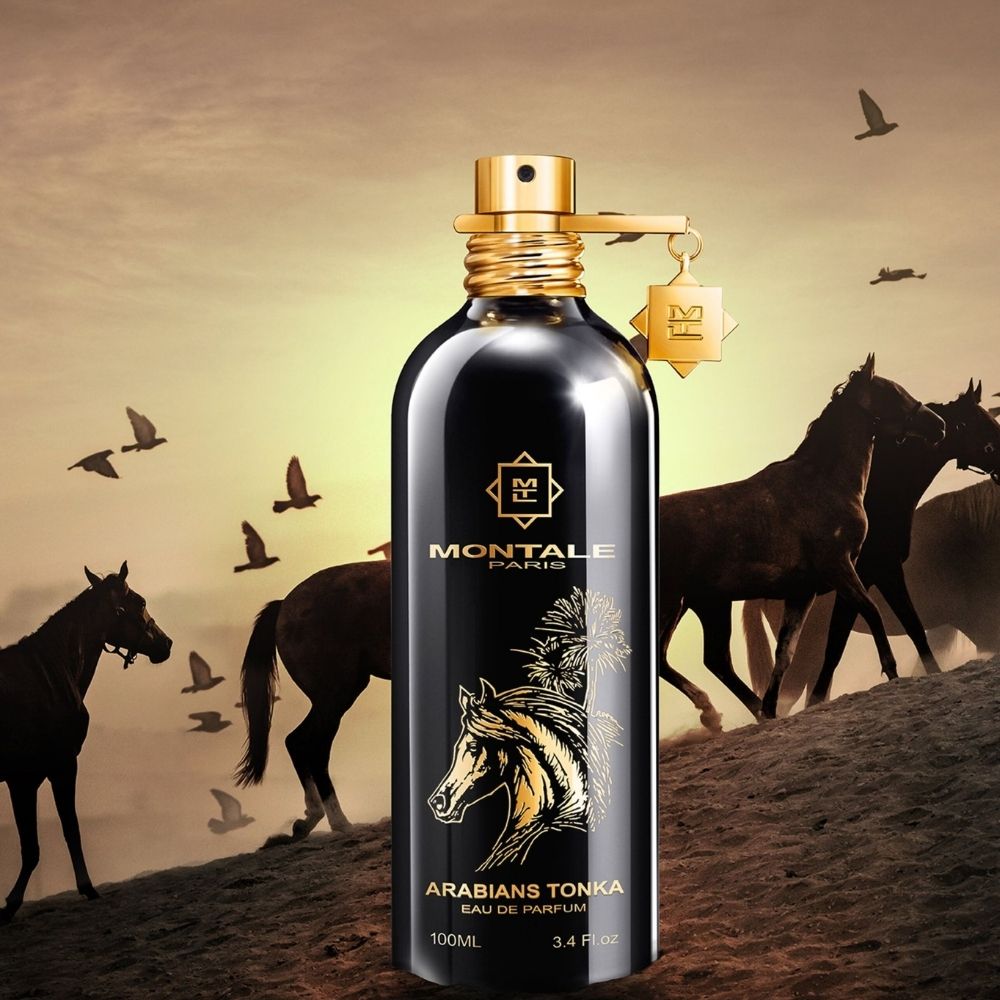 Montale Arabians Tonka, parfum aux notes de rose, fève tonka et oud