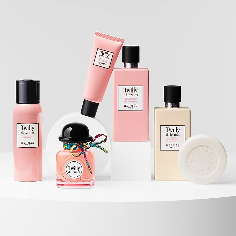 Packaging du parfum Twilly d'Hermès pour femme